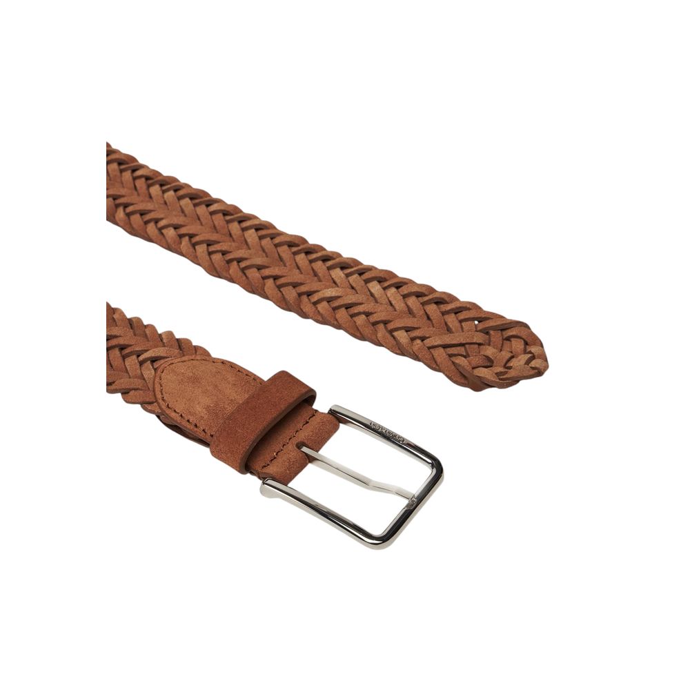 Calvin Klein Brown Leather Regular Belt