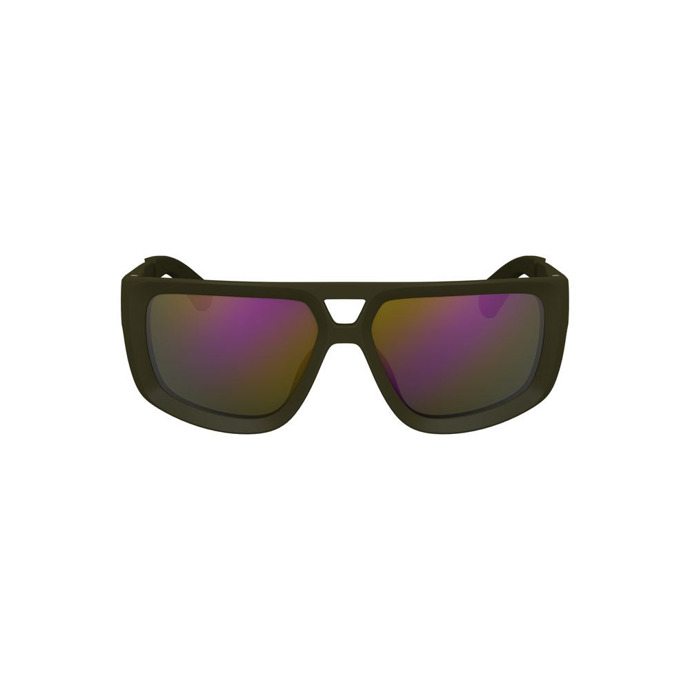 Calvin Klein Green Plastic Men Sunglass
