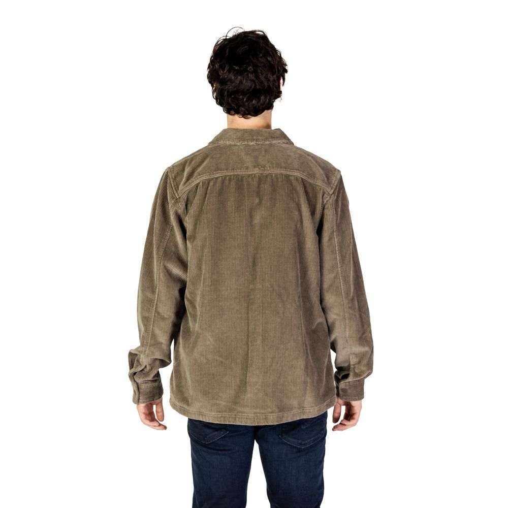 Calvin Klein Jeans Beige Denim Shirt Calvin Klein Jeans