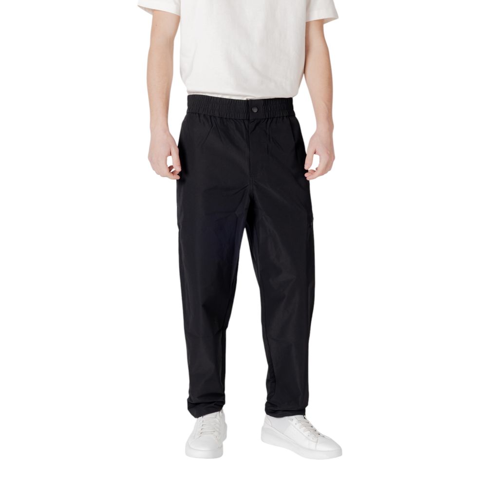 Calvin Klein Jeans Black Polyester Casual Pants Calvin Klein Jeans