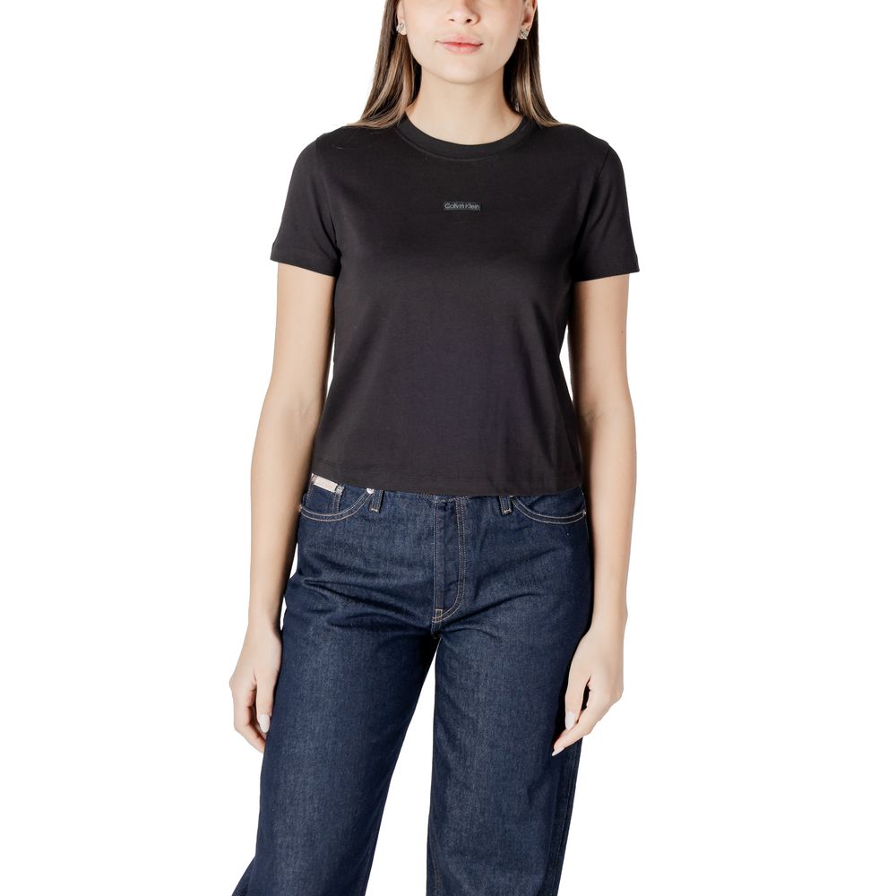Calvin Klein Jeans Black Recycled Cotton Sportswear Calvin Klein Jeans