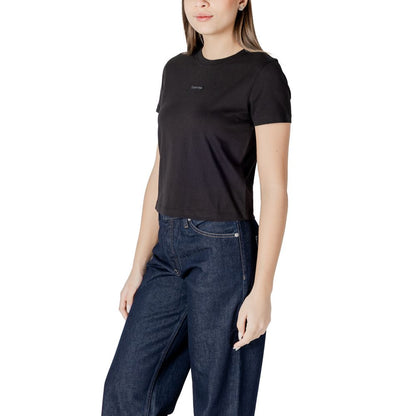 Calvin Klein Jeans Black Recycled Cotton Sportswear Calvin Klein Jeans