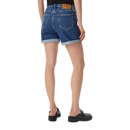Calvin Klein Jeans Blue Cotton Shorts Calvin Klein Jeans