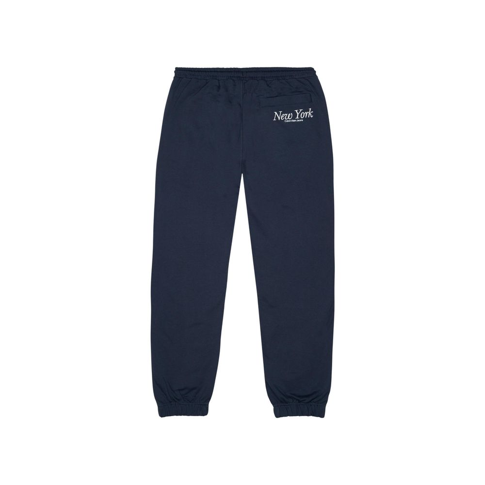 Calvin Klein Jeans Blue Organic Cotton Joggers (Workout Pants)