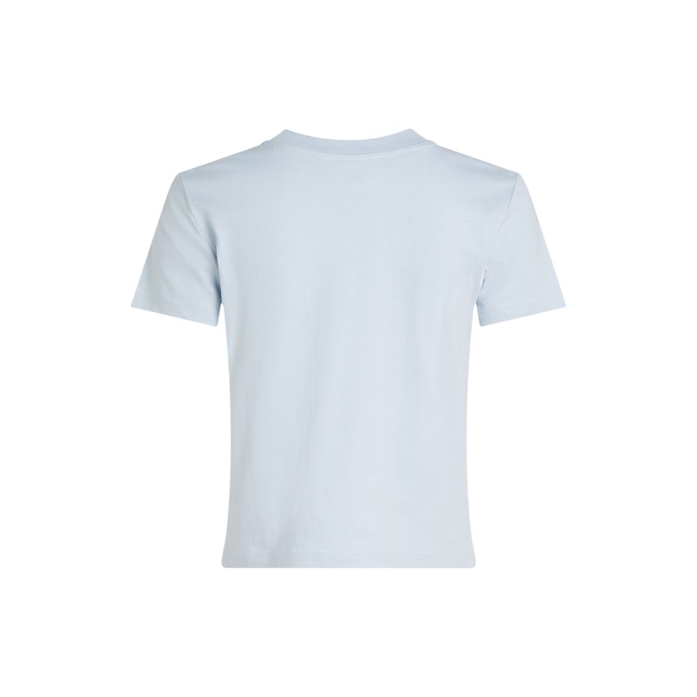 Calvin Klein Jeans Blue Recycled Cotton T-Shirt Calvin Klein Jeans