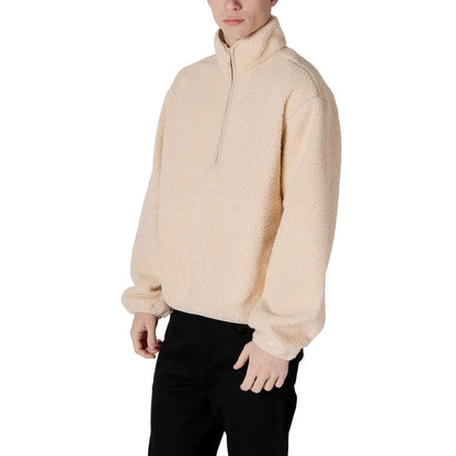 Calvin Klein Jeans Cream Recycled Polyester Shell Jacket Calvin Klein Jeans