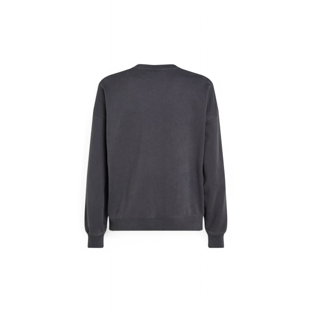 Calvin Klein Jeans Gray Cotton Sweatshirt Calvin Klein Jeans