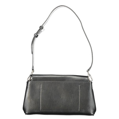Calvin Klein Nero Polyurethane Women Shoulder Bag