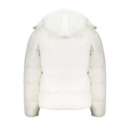 Calvin Klein White Polyamide Men Jacket
