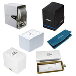 Packaging for CASIO VINTAGE Mod. ICONIC - BLACK wristwatch with official box, watch case, and sleeve.