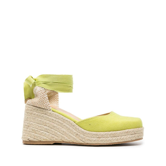 Castañer Castaner Flat shoes Yellow Espadrilles