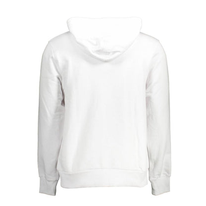 Cavalli Class White Cotton Men's Sweater