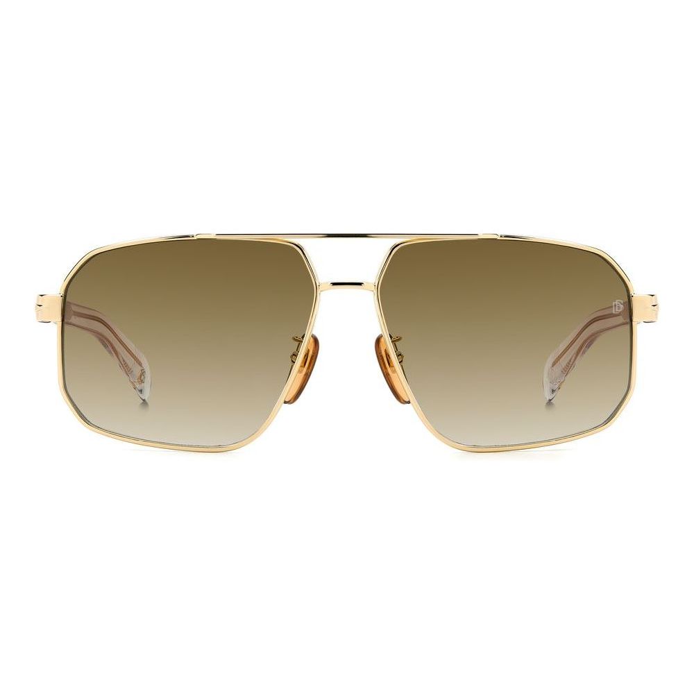 DAVID BECKHAM MOD. DB 7102_S metal sunglasses for men, elegant design with shaded lenses, ideal for style-conscious gentlemen.