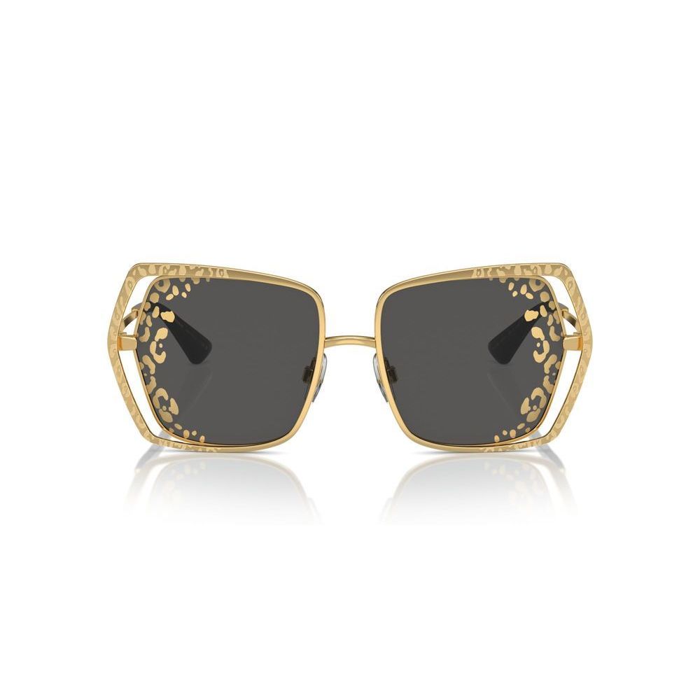 DOLCE & GABBANA MOD. DG 2306 sunglasses for ladies, featuring stylish gold frames and intricate design, perfect for SS season fashion.