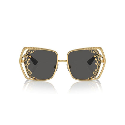 DOLCE & GABBANA MOD. DG 2306 sunglasses for ladies, featuring stylish gold frames and intricate design, perfect for SS season fashion.