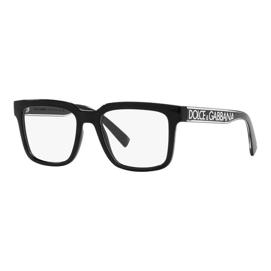 DOLCE & GABBANA MOD. DG 5101 acetate glasses for gent, stylish design, luxury eyewear brand focus, sleek black frame for men