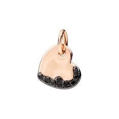 Gold unisex ciondolo heart pendant - DODO Mod. DMB7036HEARLDBK9R