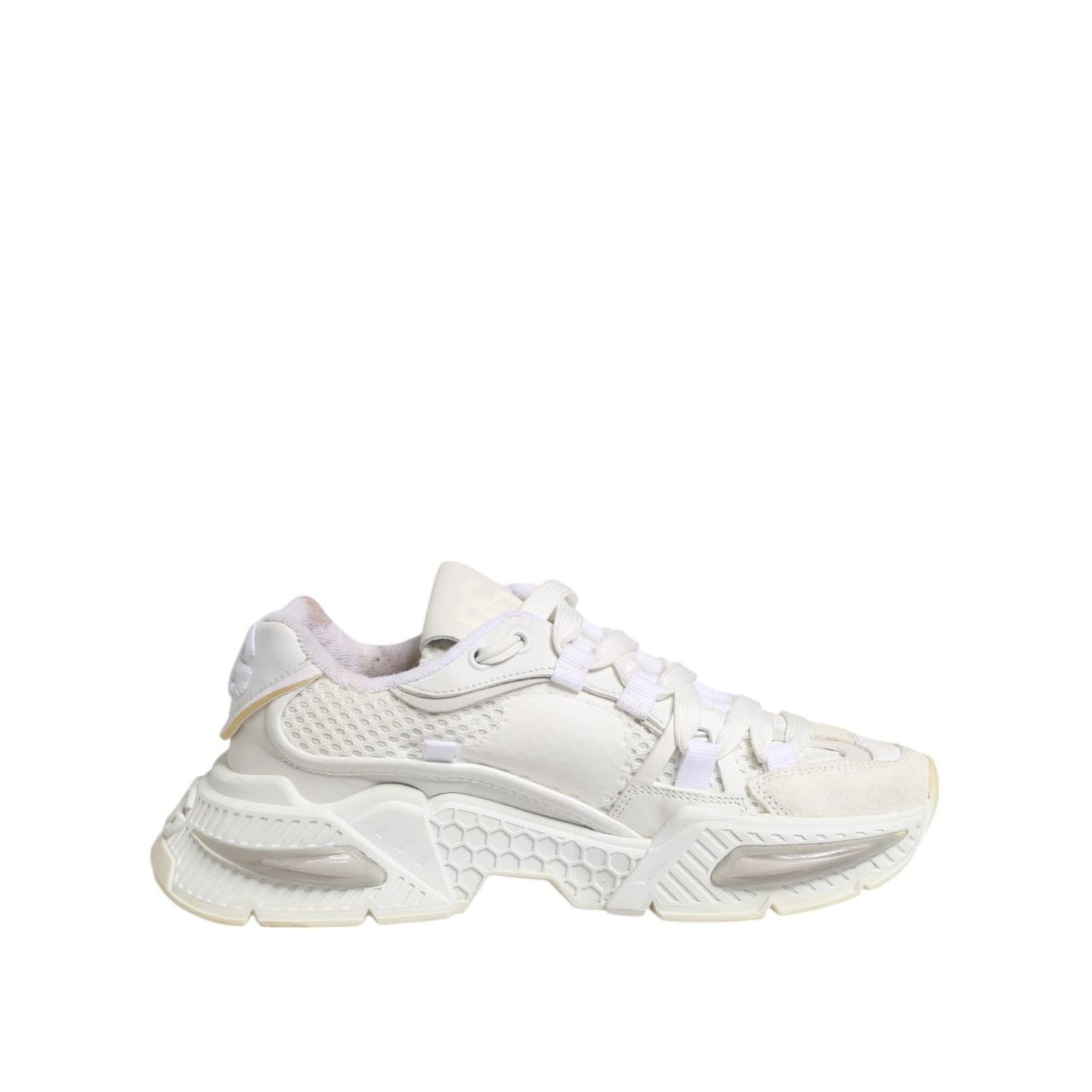 Dolce & Gabbana Airmaster White Women Low Top Sneakers Shoes