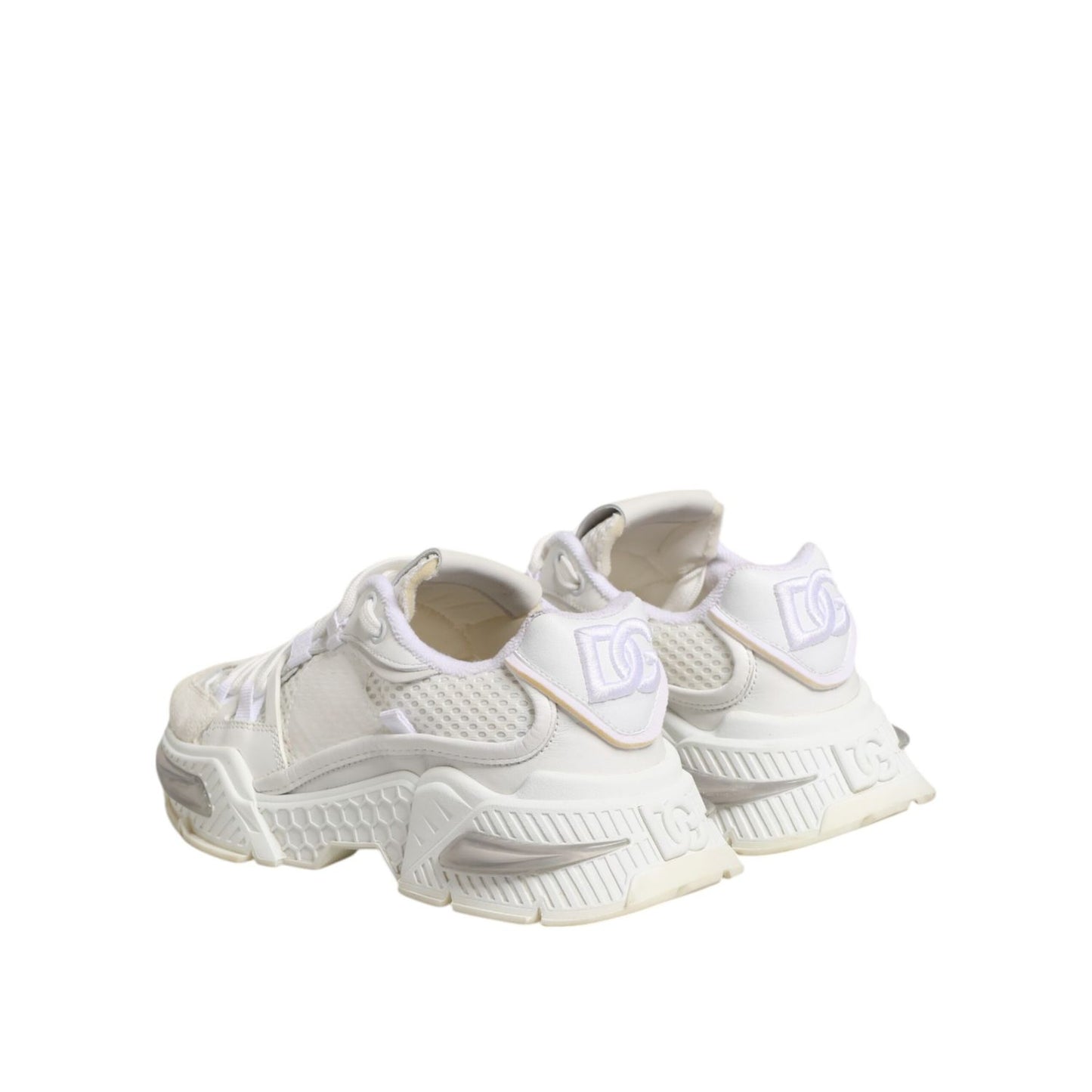 Dolce & Gabbana Airmaster White Women Low Top Sneakers Shoes