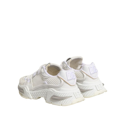 Dolce & Gabbana Airmaster White Women Low Top Sneakers Shoes