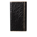 Dolce & Gabbana Black Exoctic Leather Embossed 3000mAh Power Bank Charger USB