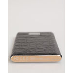 Dolce & Gabbana Black Exoctic Leather Embossed 3000mAh Power Bank Charger USB