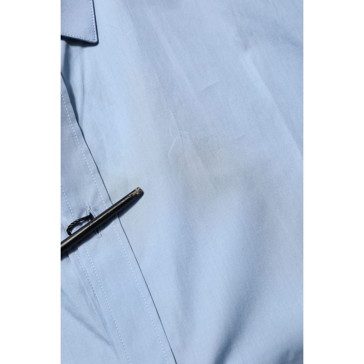 Dolce & Gabbana Blue Cotton Collared GOLD Formal Dress  Shirt