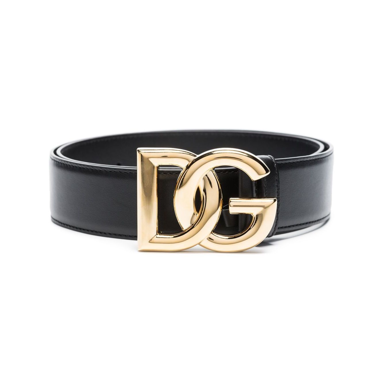 Dolce & Gabbana DG Logo leather belt Belts