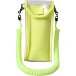 Dolce & Gabbana Yellow Green Plastic DG Logo Neck Strap Cardholder Wallet Dolce & Gabbana Light Goldenrod