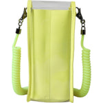 Dolce & Gabbana Yellow Green Plastic DG Logo Neck Strap Cardholder Wallet Dolce & Gabbana Dark Khaki