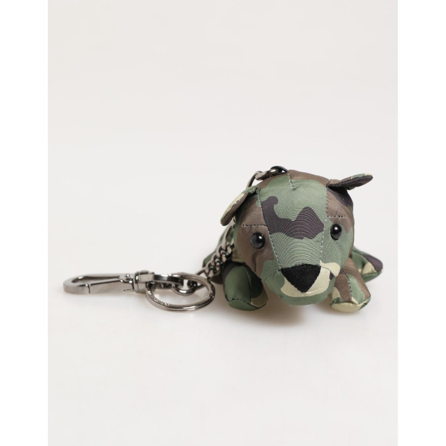 Dolce & Gabbana Multicolor Camouflage Animal Silhouette Keychain Keyring