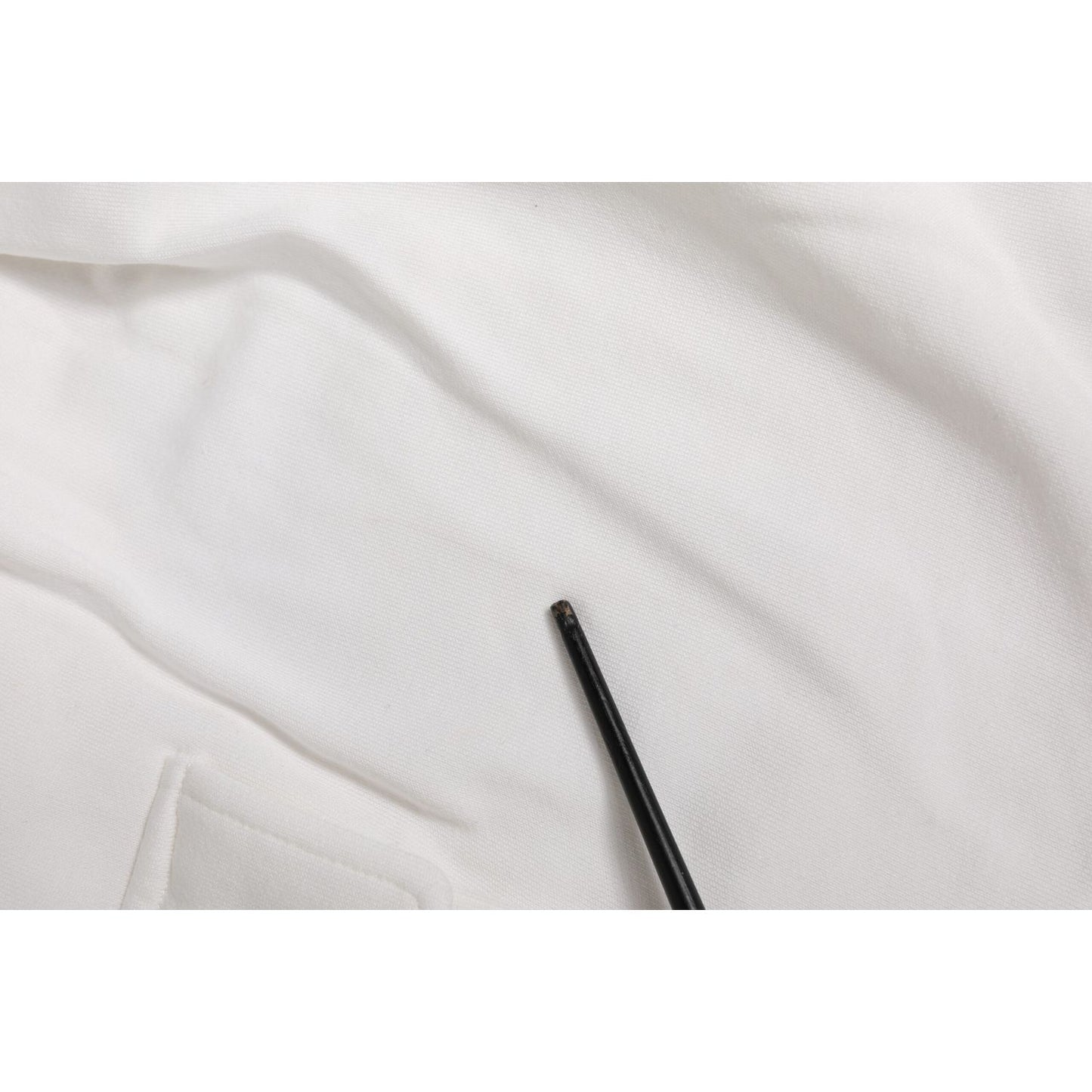 Dolce & Gabbana White Cotton Cargo Bermuda Sweatshorts Shorts