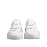 Dolce & Gabbana White Daymaster Low Top Men Sneakers Shoes front view
