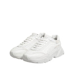 Dolce & Gabbana White Daymaster Low Top Men Sneakers Shoes with chunky sole