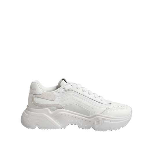 Dolce & Gabbana White Daymaster Low Top Mens Sneakers Shoes