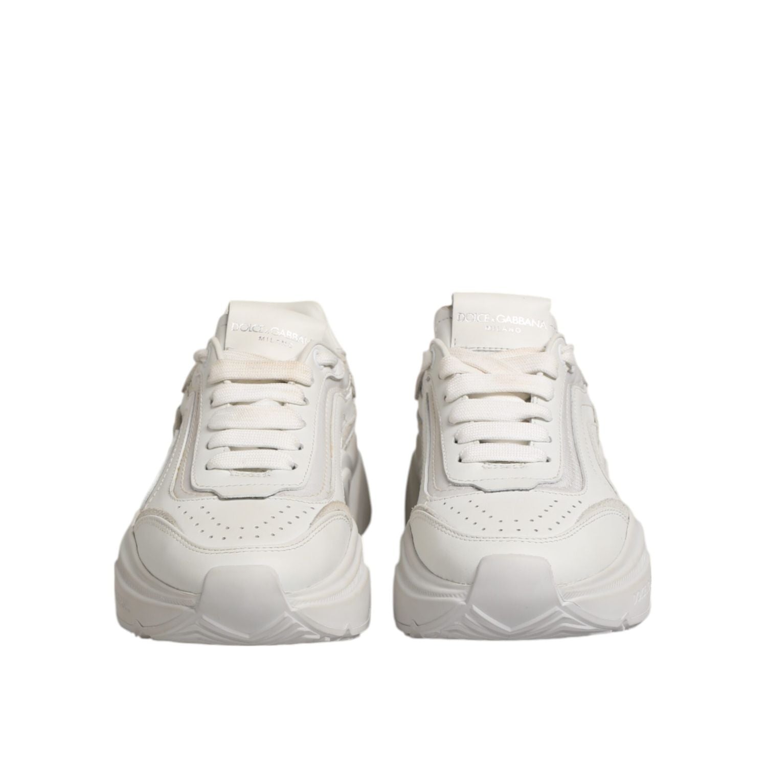 Dolce & Gabbana White Daymaster Low Top Sneaker Shoes