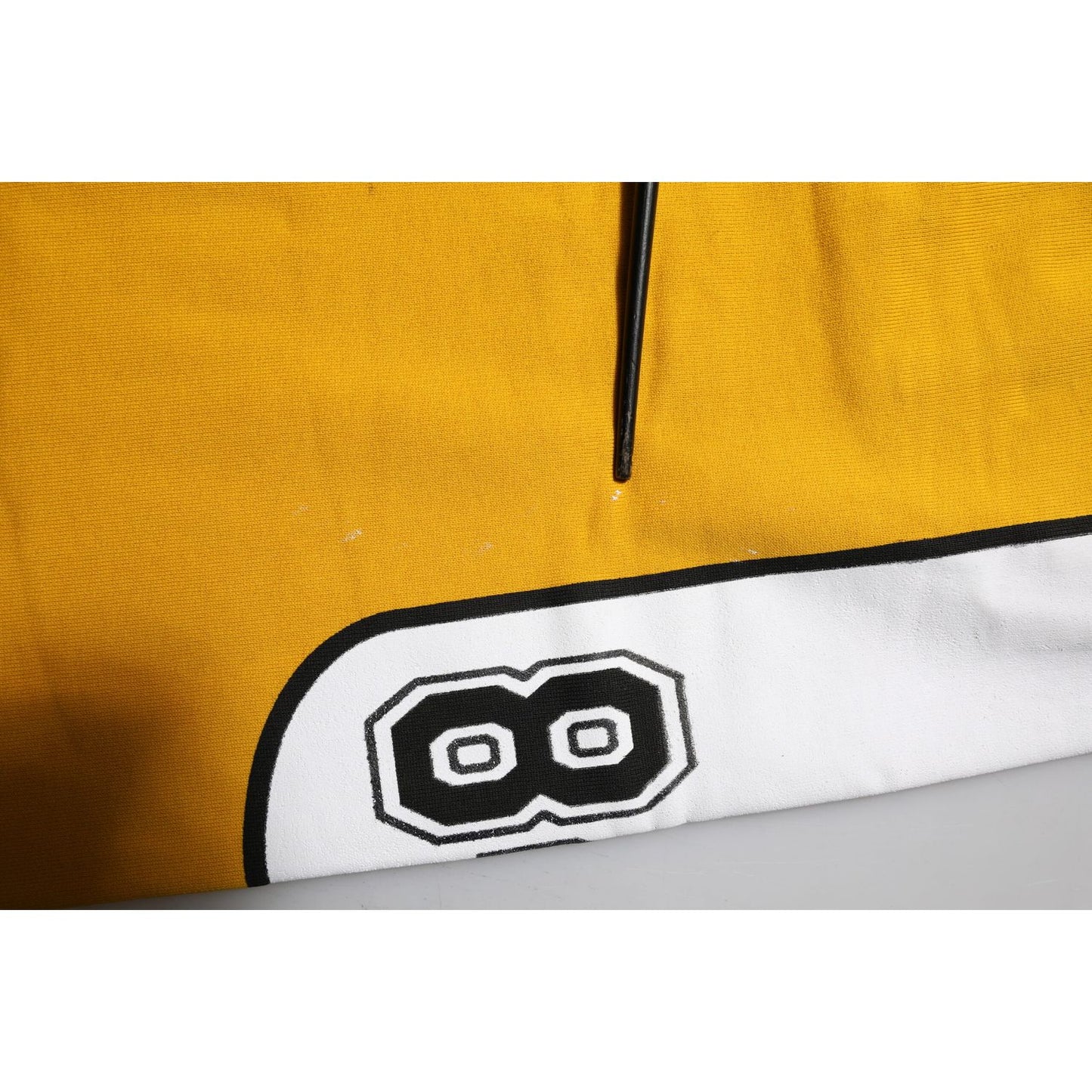 Dolce & Gabbana Yellow Cotton Drawstring Jogger Pants Dolce & Gabbana