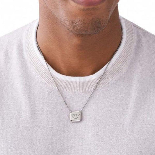 EMPORIO ARMANI JEWELS JEWELRY Mod. EGS2915040 DESIGNER FASHION JEWELLERY EMPORIO ARMANI JEWELS Light Gray