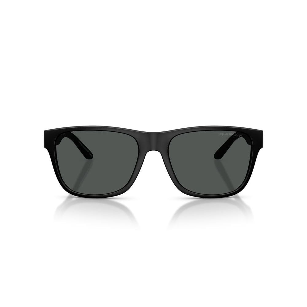 EMPORIO ARMANI MOD. EA 4243 acetate sunglasses for gents with black frames and dark lenses