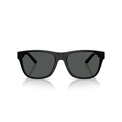EMPORIO ARMANI MOD. EA 4243 acetate sunglasses for gents with black frames and dark lenses