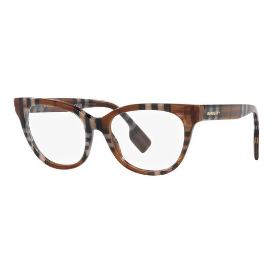 BURBERRY MOD. EVELYN BE 2375 acetate women's glasses frame, stylish eyewear for ladies.
