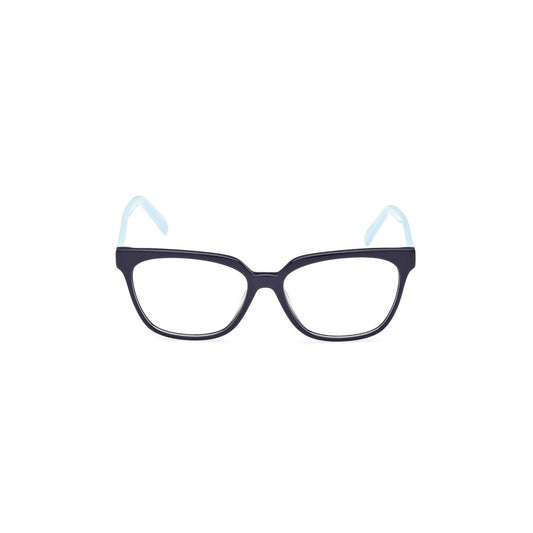Emilio Pucci Blue Acetate Frames with blue temples, style EP5228-54090, lens/bridge/temple measures 54/15/140 mm.