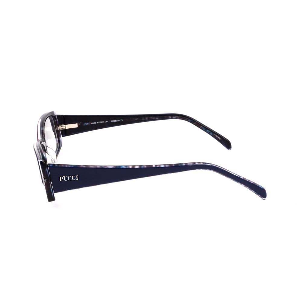 Emilio Pucci Blue Plastic Glasses (Frames)