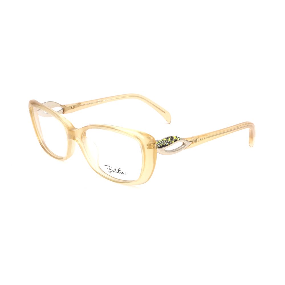 Emilio Pucci Orange Plastic Frames in honey color, model EP2684244, measures 52/16/135mm, stylish and elegant women's eyeglasses.
