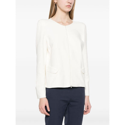 Emporio Armani Ottoman-jersey jacket Jackets