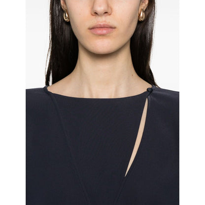 Emporio Armani cady blouse