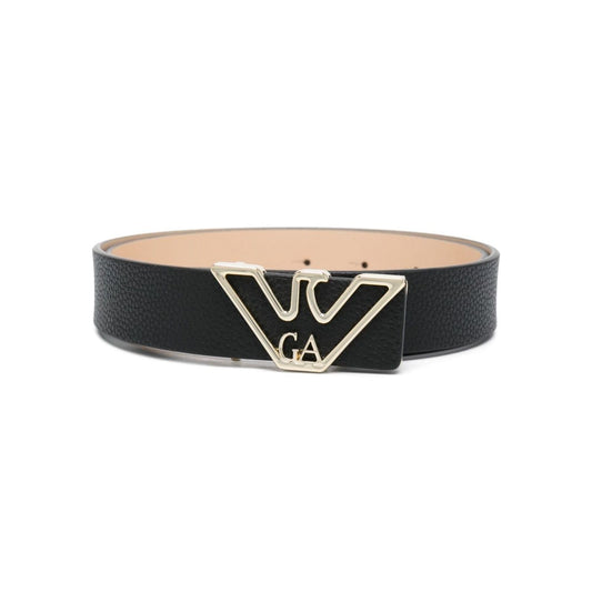 Emporio Armani logo-buckle belt
