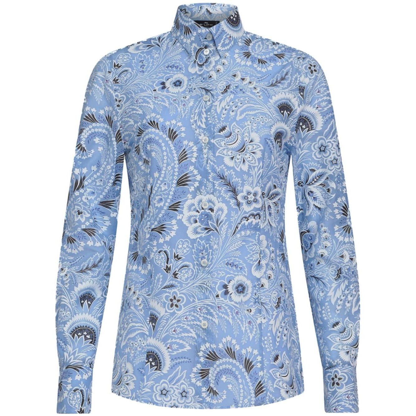 Etro Shirts Clear Blue