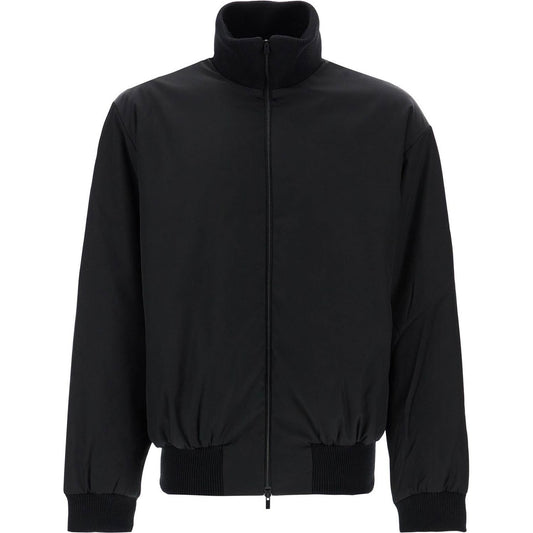 Fear Of God black nylon bomber with high collar