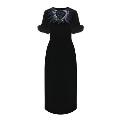 Fendi Black Viscose Casual Dress